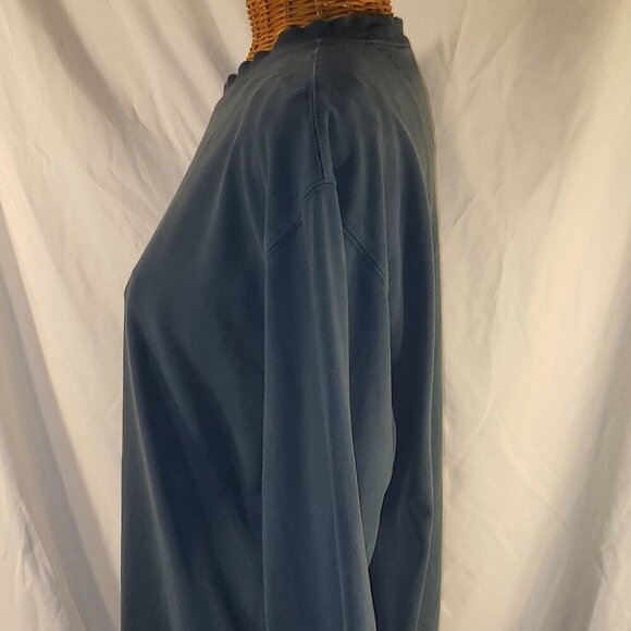 AXIS LA Men's Blue Long Sleeve Mock Turtleneck Size M - Picture 3 of 6
